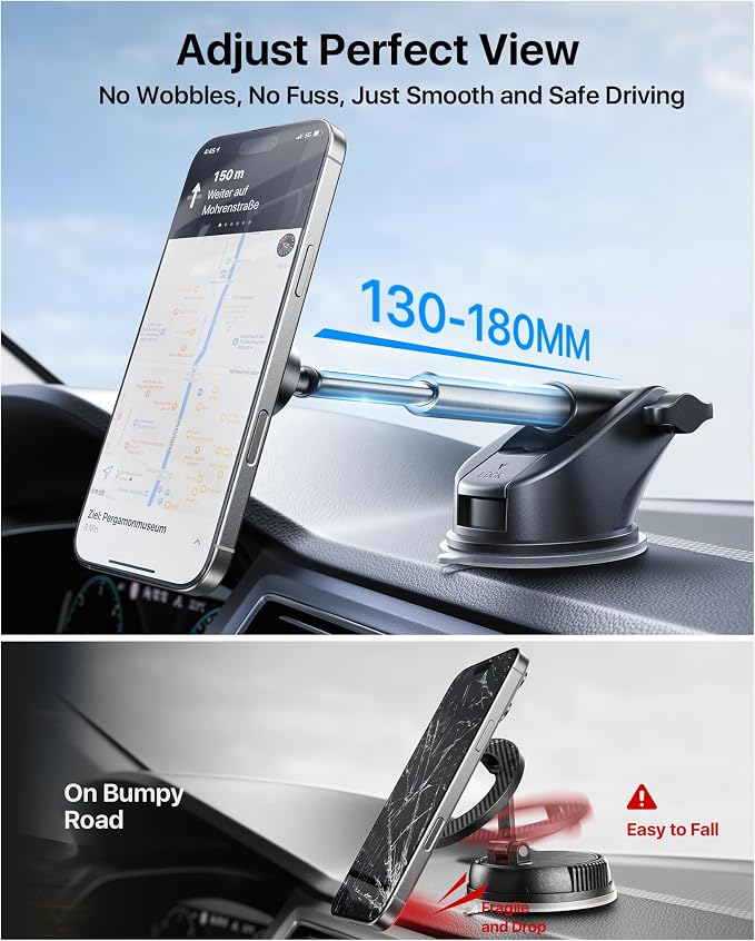 【True Military-Grade】andobil 3 in1 Magnetic Phone Holder - Image 3