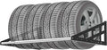 Foozet Tire Rack Wall Mount, Heavy Duty Adjustable 31"-56" Tire Storage Rack by Foozet