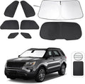 TINGLU Window Shades for Ford Explorer SUV 2011-2019 Accessories Full Windows by TINGLU