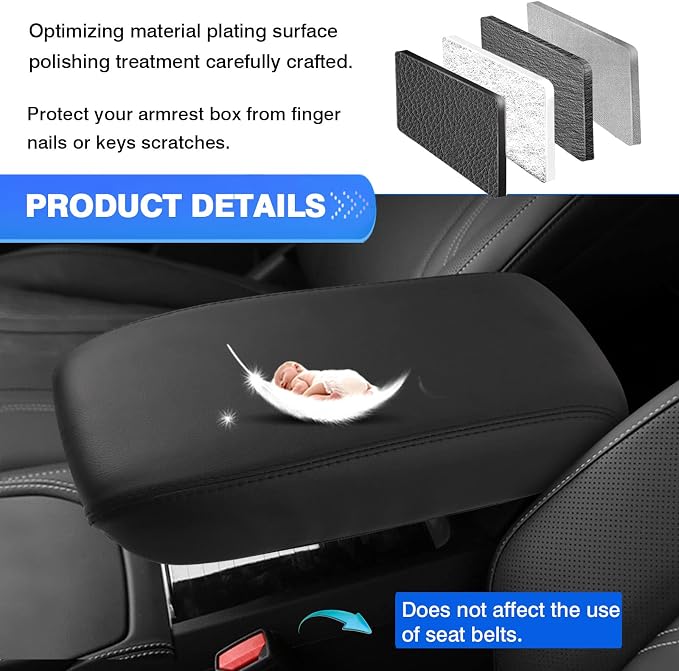 Autorder Center Console Cover for 2022-2025 2026 Ford Maverick Accessories - Image 4