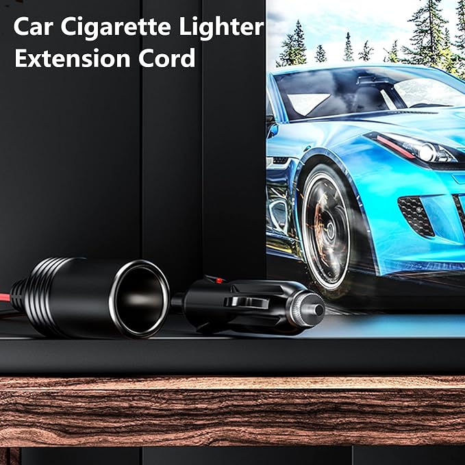 KEWIG 12/24V Car Cigarette Lighter Extension Cord - Image 7
