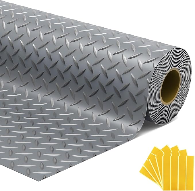 7.5x18 FT Garage Floor Mat, Flooring Roll by Unknown