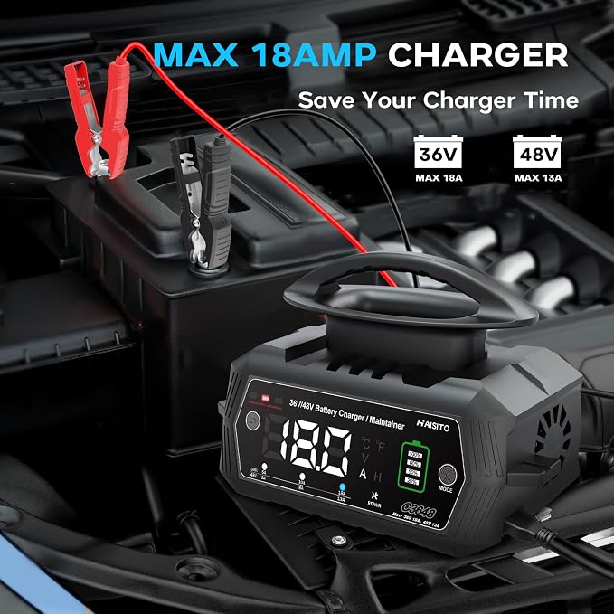 Golf Cart BatteryCharger 36V 18A and 48V 13A Trickle BatteryCharger, 36 Volt - Image 3