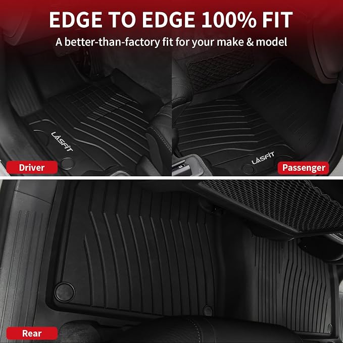 LASFIT Floor Mats & Cargo Mat for Mercedes Benz GLE SUV 2020-2026 350/450 / - Image 4