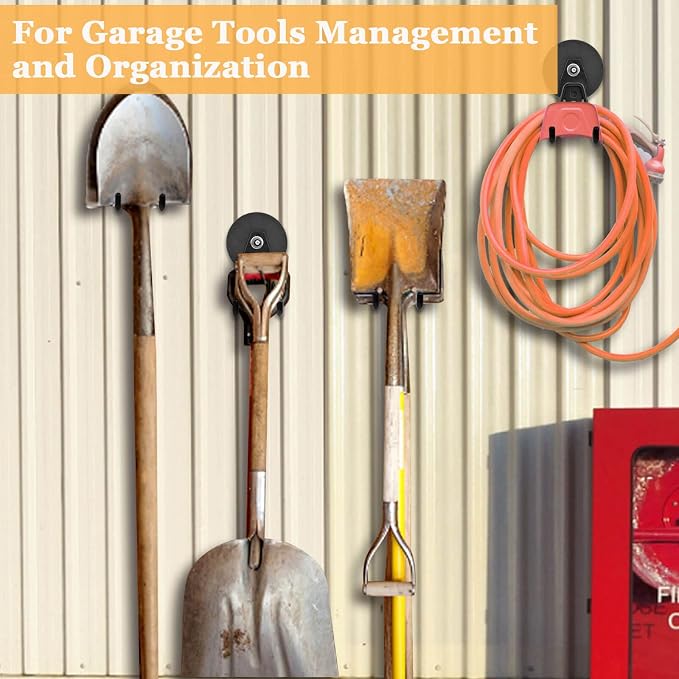 Strong Garage Magnetic Hooks, 45 lbs Pulling 3.46" Large Magnet Hooks - Image 5