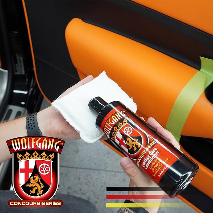 WOLFGANG CONCOURS SERIES Leather Care Combo | Leather Cleaner & Conditioner Kit - Image 4