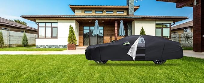 Car Cover Custom Fit for Dodge Challenger 2008-2023, 6 Layers Truck Cover - Image 9
