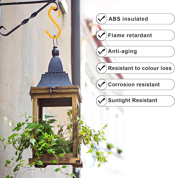Heavy Duty ABS S Hooks, 6 Pack, Construction - Image 5