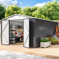 WKM 10x14 Outdoor Storage Shed, Garden Shed by Unknown