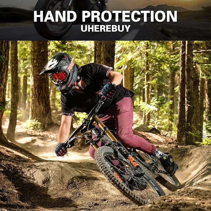 Motorcycle Gloves Touch Screen Full Finger Riding Gloves Knuckle Protection - Image 4