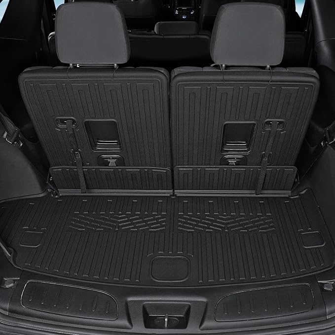 Floor Mats for 2016-2024 2025 Dodge Durango 7-seat, All Weather TPE Cargo Liner - Image 8