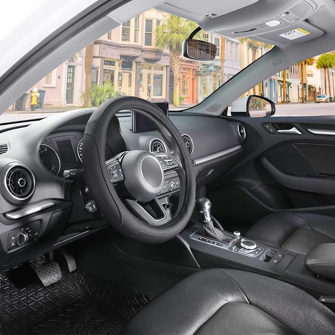 SEG Direct Car Steering Wheel Cover - Image 7
