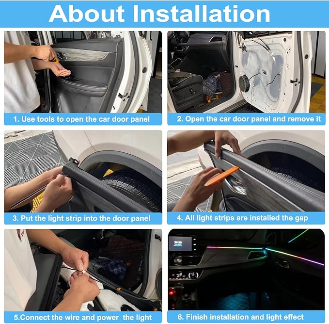 Acrylic Interior Car LED Lights - Image 7