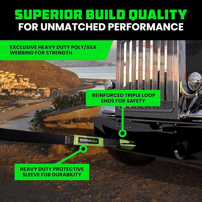 Rhino USA Recovery Tow Strap - Image 2