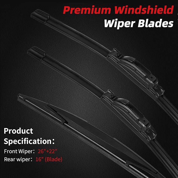OTUAYAUTO Premium Windshield Wiper Blades - Image 2