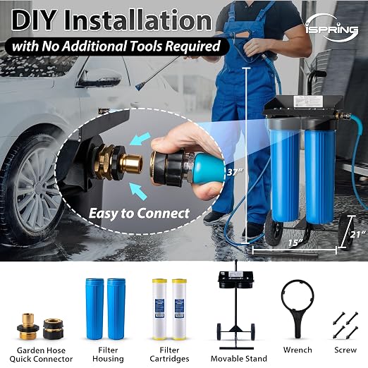 iSpring Spotless Car Wash System, Deionized Water System - Image 5