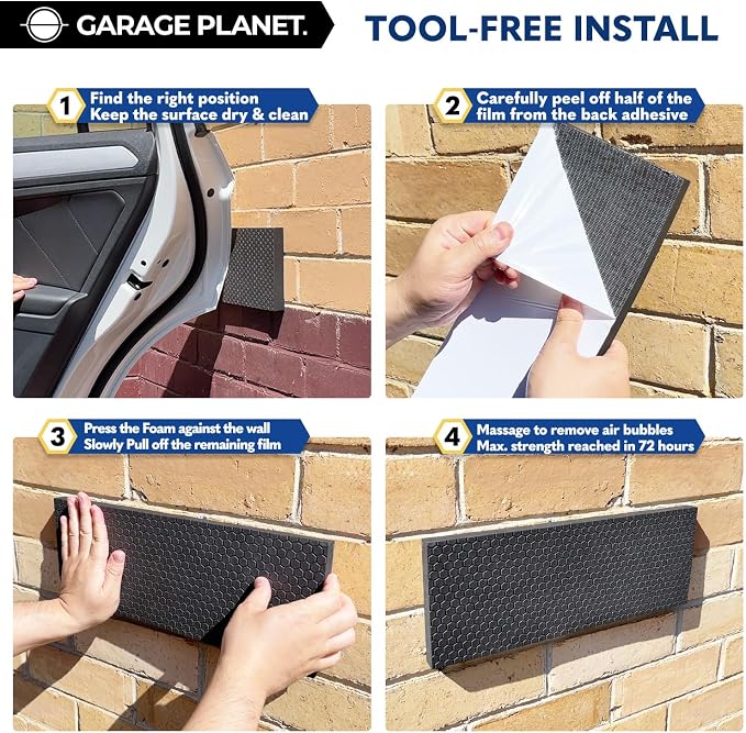 M2 Garage Wall Protector Car Door Wall Protector, Designed in Australia - Image 7