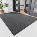 Durable Front Door Mat, Non-Slip Rubber Backing, Stain and Fade Resistant by Naturehydro