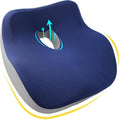 Car Seat Cushion, Ergonomic Memory Foam Car Cushion by Allaboutsla
