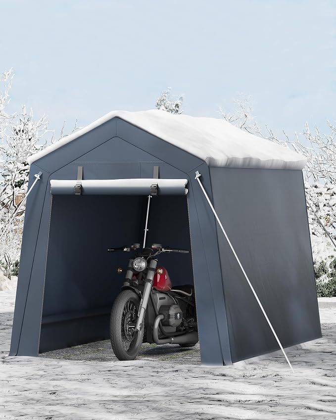 6x6 Ft Carport Heavy Duty Tent - Image 5