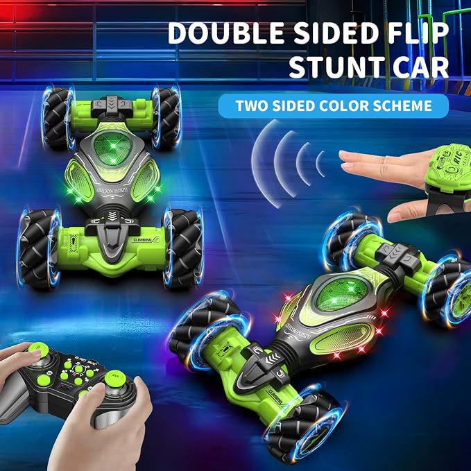 1:12 Hand Gesture Sensing Rc Stunt Car Large Drifting Rc Car - Image 7