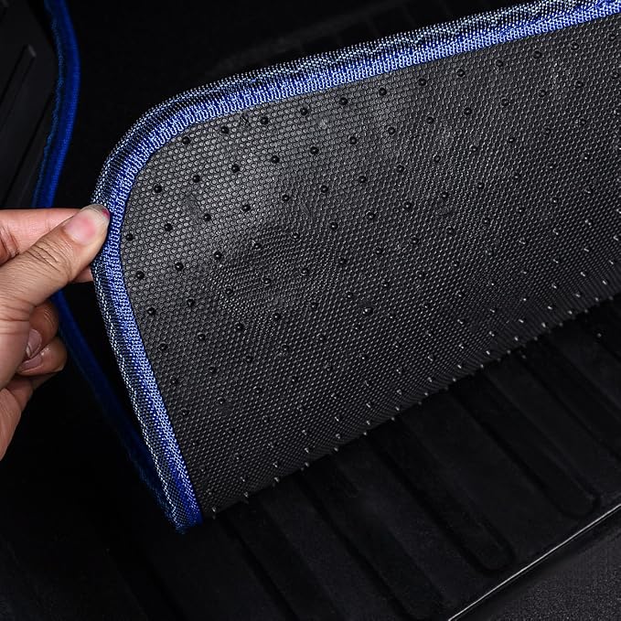 CAR PASS Universal Fit Embroidery Butterfly and Flower Car Floor Mats, - Image 6