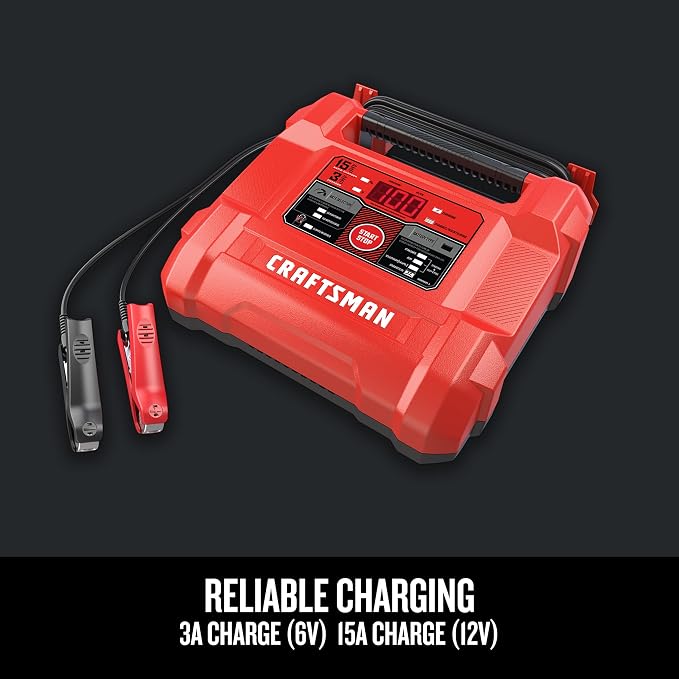 CRAFTSMAN Battery Charger and Maintainer, CMXCESM162, Fully Automatic, Battery - Image 5