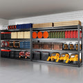 72" W Storage Shelves Heavy Duty Garage Shelving 30" D Metal Shelving Unit by PMKES