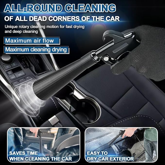 Detailing Car Cleaning Gun Interior Dryer Air Blow Gun, High Pressure Blower Gun - Image 3