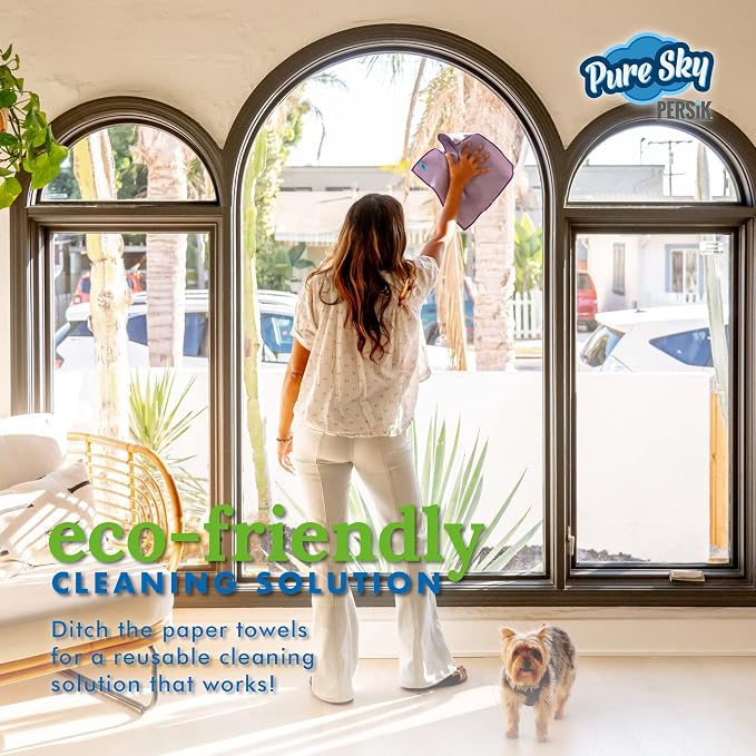 persik Pure-Sky Microfiber Cleaning Cloth - Image 9