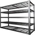 67" Wide 5-Tier Garage Shelving Unit, Heavy Duty Garage Storage Shelves by PMKES