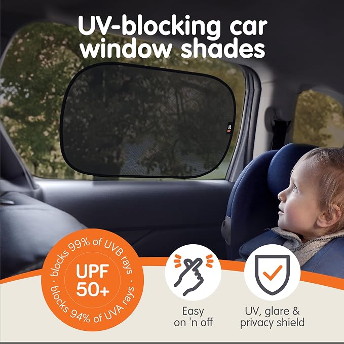Onco Baby Car Mirror & Car Window Shades Bundle - Image 5