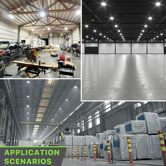 LED High Bay Light 150W, 21000lm 5000K UFO Led High Bay Light, Commercial Bay - Image 7