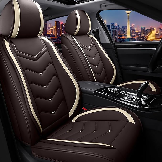Car Seat Covers for Chrysler Pacifica 2004-2025, Stylish Sport Seat Cover by Unknown