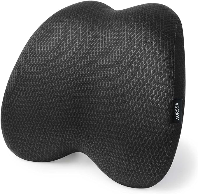 Lumbar Support Pillow Office Chair Car Back Pillow Ergonomic Lower Back Pain by Unknown