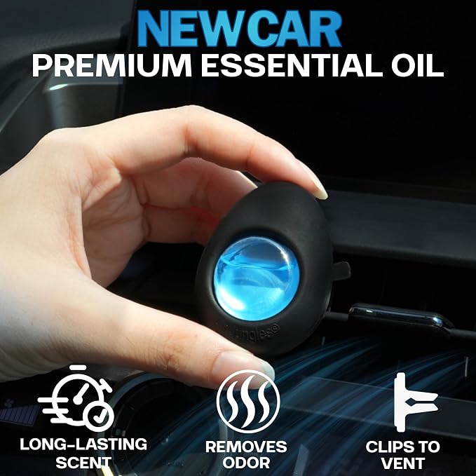 Air Jungles Car Air Freshener Vent Clip 4 Count, Variety Pack, New Car - Image 5