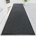 Front Door Mat, Commercial Entrance, Low Profile, Durable Rubber Backing by Naturehydro