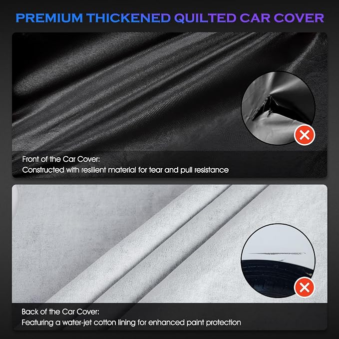 Car Cover Custom Fit for Mazda Miata MX-5 1989-2025, 6 Layers Truck Cover - Image 2