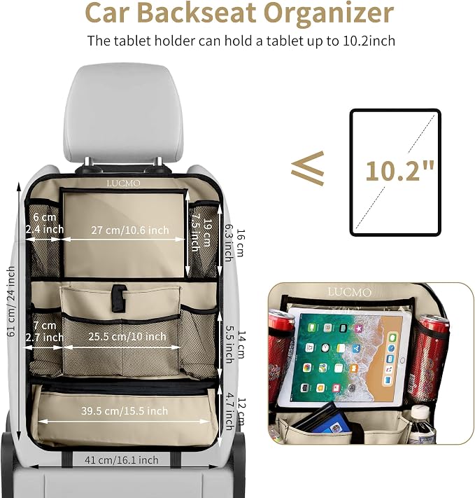 LUCMO Car Backseat Organizer - Image 6