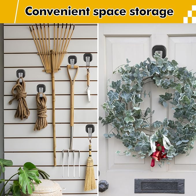Upgraded Heavy Duty Magnetic Hook, Powerful Magnet Versalite Indoor and Outdoor - Image 5