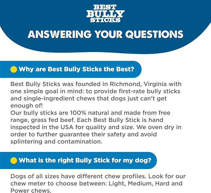 Best Bully Sticks 6 Inch Bully Sticks - Image 7