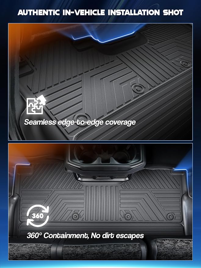 Car Floor Mats for Ford F-150 2015-2024 2025 | Lightning 22-24 SuperCrew - Image 6