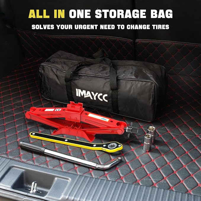 IMAYCC Car Jack Kit Scissor Jack - Image 7