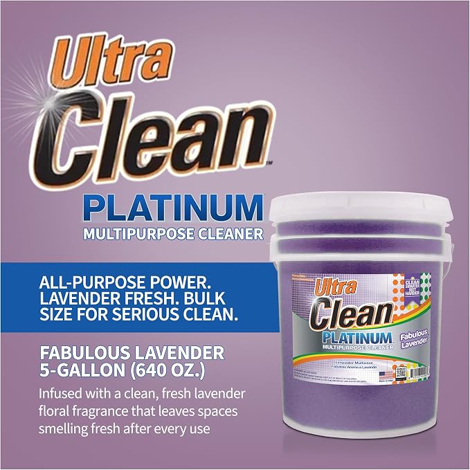 Ultra Clean Platinum Multipurpose Cleaner, Non-Abrasive and Bleach-Free - Image 2