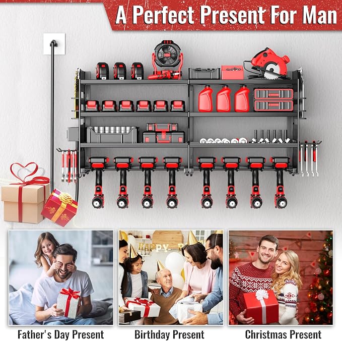 Large Power Tool Organizer Wall Mount - Image 7