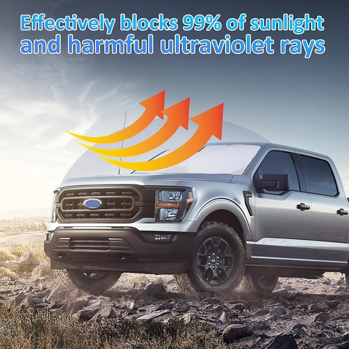 Windshield Sun Shades Sunshade fit - Image 5
