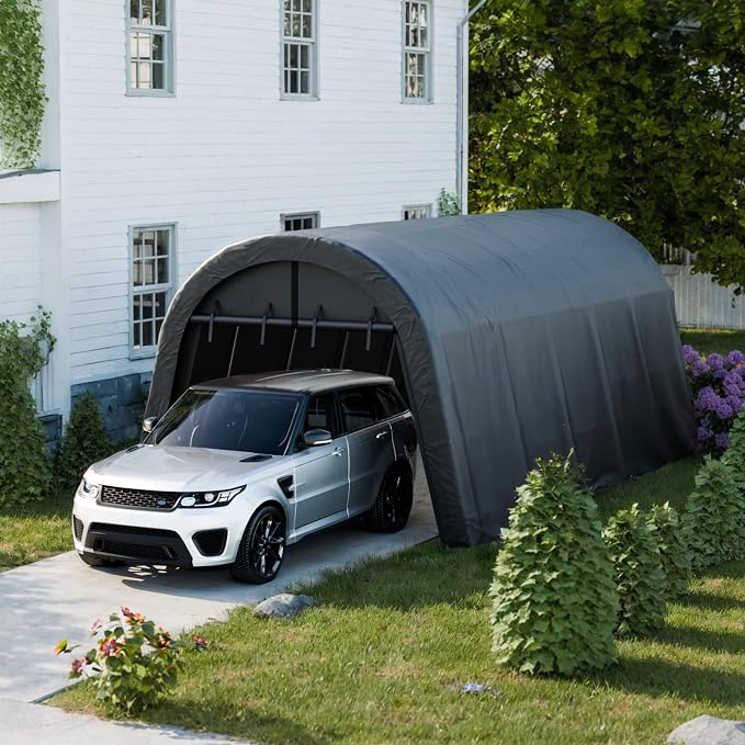 Portable Garage, Carport Canopy 12x20 FT Heavy Duty Car Port - Image 6