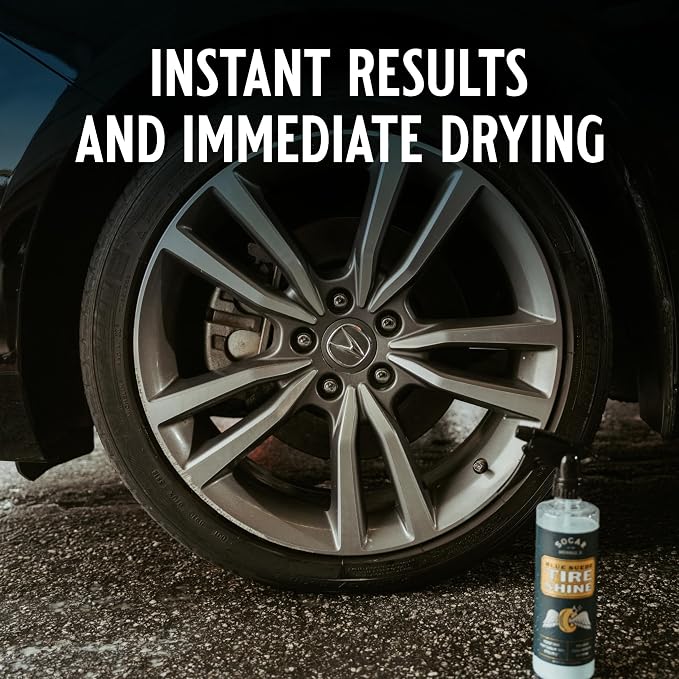 SOCAR Blue Suede Tire Shine Spray & Protectant. New-Tire Smooth Shine. - Image 11