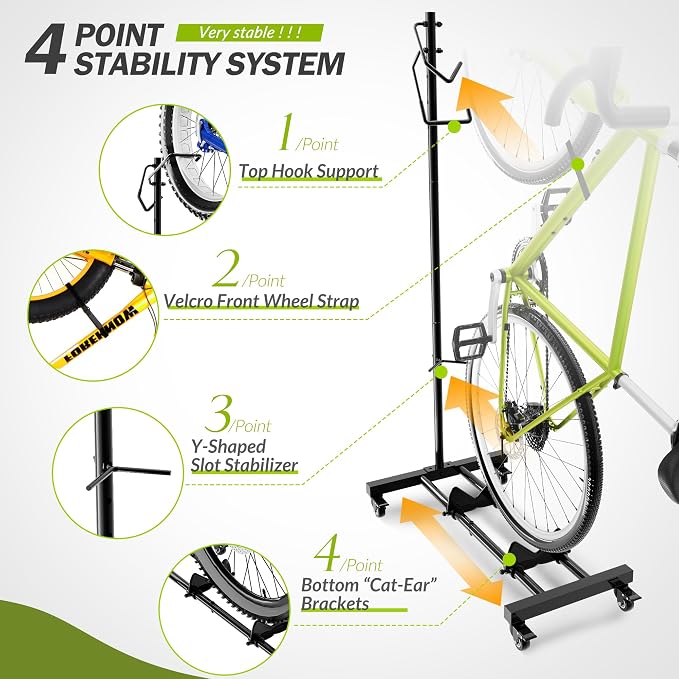 Vertical Bike Parking Stand - Image 2