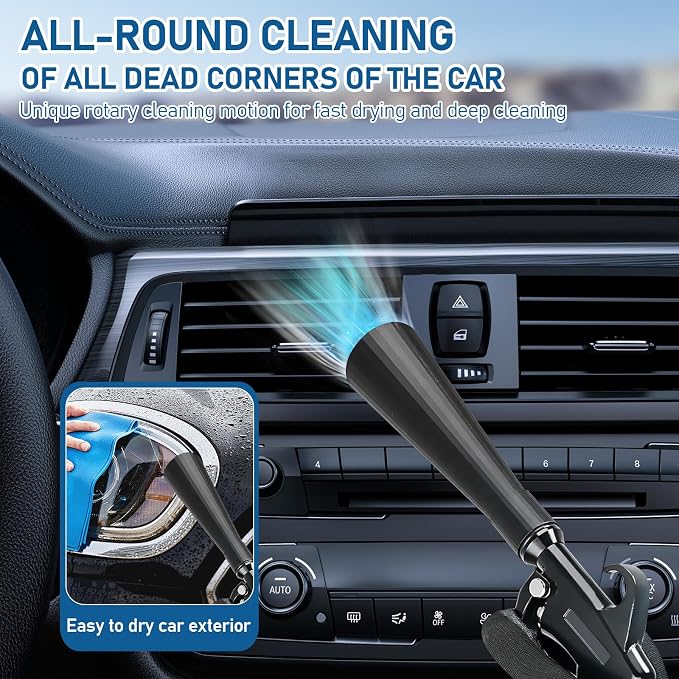 Tornado Car Cleaning Air Blow Gun – High Pressure Interior Detailing Tool - Image 6